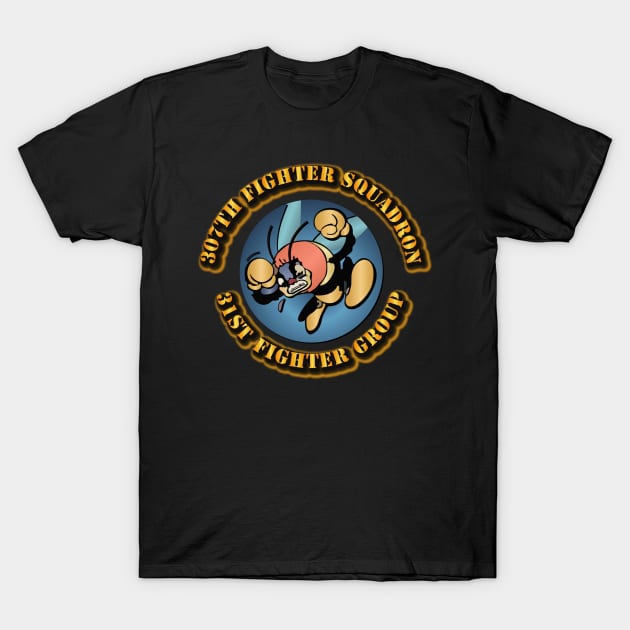 AAC - 307th Fighter Squadron  -31st Fighter Group T-Shirt by twix123844